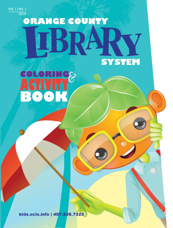 Orange County Library System Coloring and Activity Book Orange